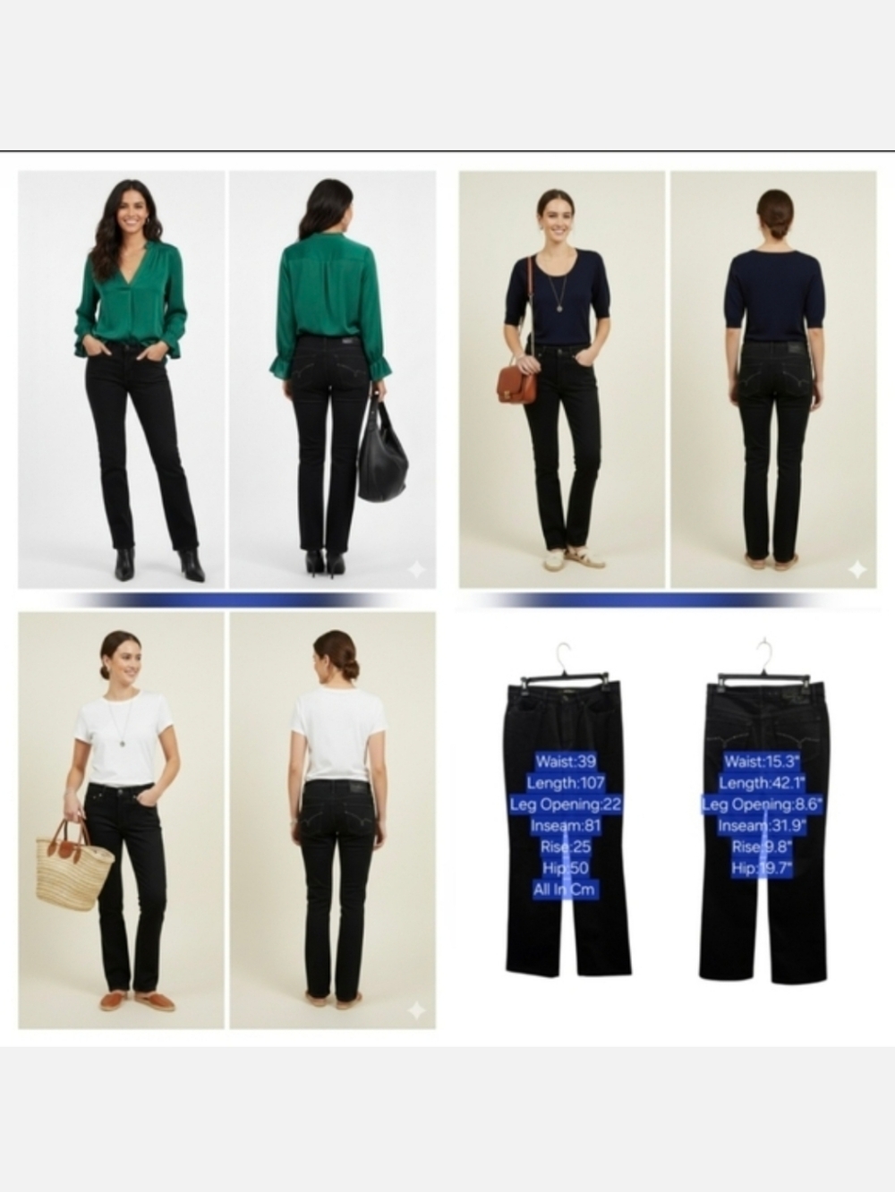Cambio Jeans Jade Straight Jeans Size 10